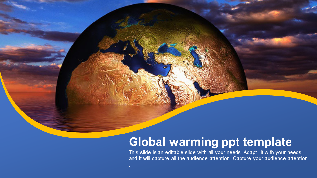 global warming presentation template